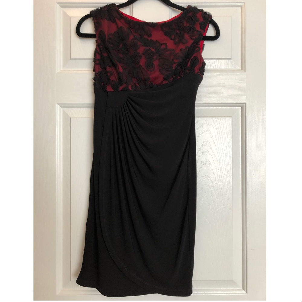 Black & Red Dress